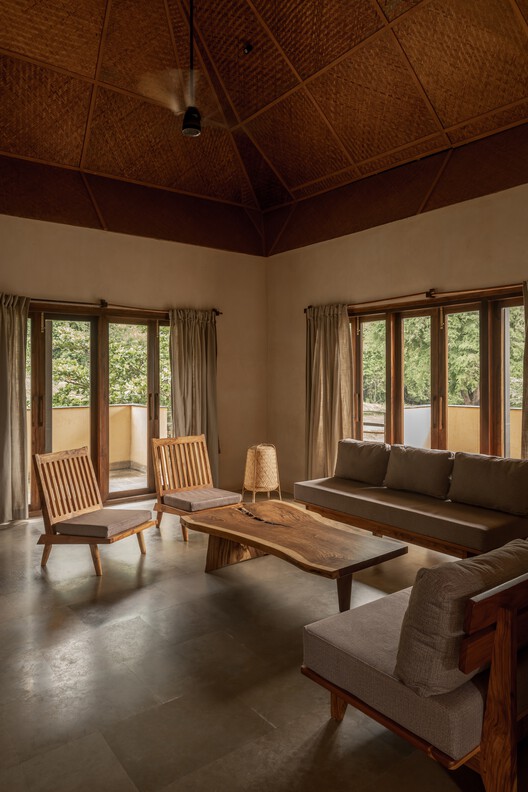 Serenity / ma+rs - Interior Photography, Living Room, Wood, Lighting, Chair