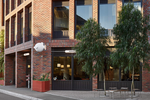 Suupaa Restaurant and Convenience Store / IF Architecture - Exterior Photography, Facade, Brick
