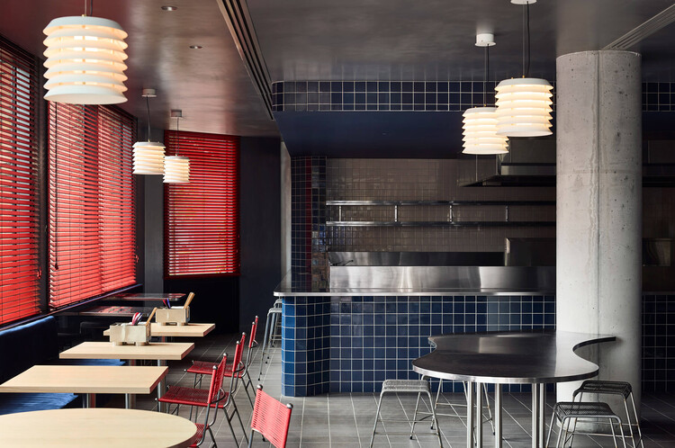 Suupaa Restaurant and Convenience Store / IF Architecture - Interior Photography, Grocery Store, Kitchen, Table, Chair