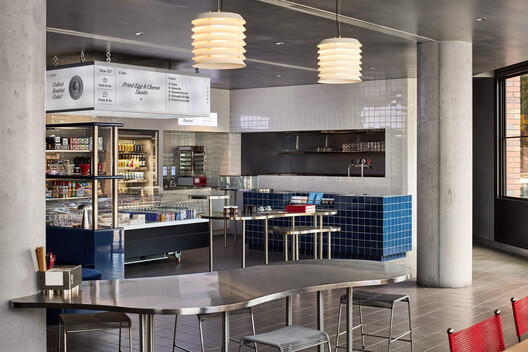 Suupaa Restaurant and Convenience Store / IF Architecture - Interior Photography, Kitchen, Chair, Glass