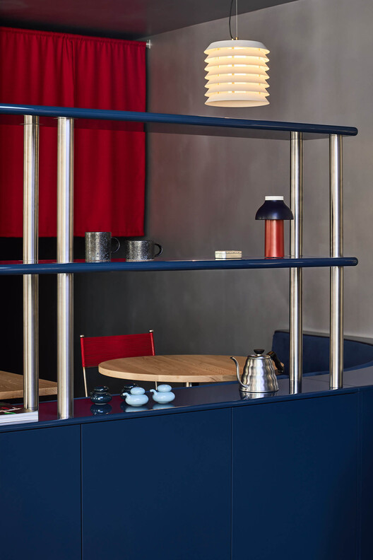 Suupaa Restaurant and Convenience Store / IF Architecture - Interior Photography, Kitchen, Shelving