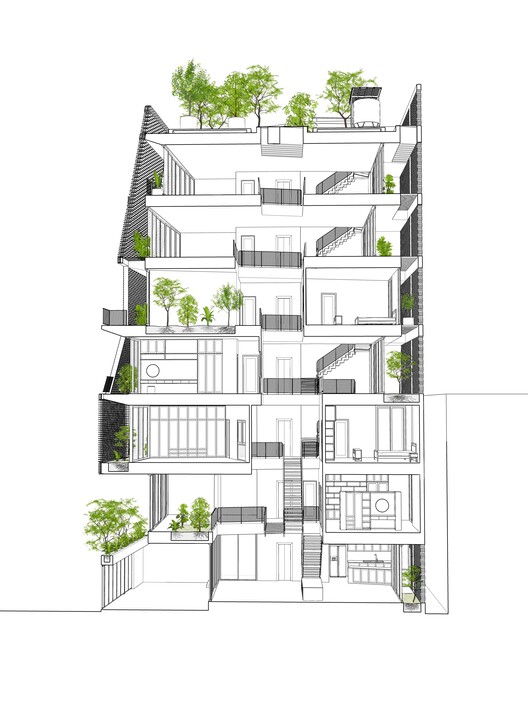 Tropical Flow / H&P Architects - Image 47 of 49