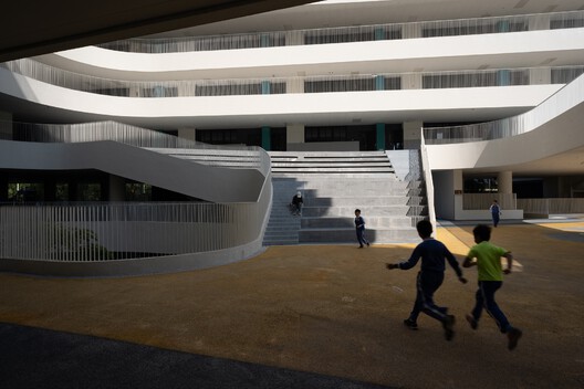 Redevelopment of Pingshan Elementary School into a Nine-Year Integrated School / CCDI Dongxiying Studio - Interior Photography