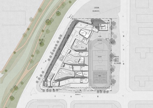 Redevelopment of Pingshan Elementary School into a Nine-Year Integrated School / CCDI Dongxiying Studio - Image 32 of 45