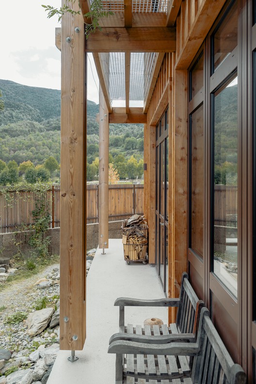 LARUNS / Mesnil Architectures - Interior Photography, Wood, Beam, Deck