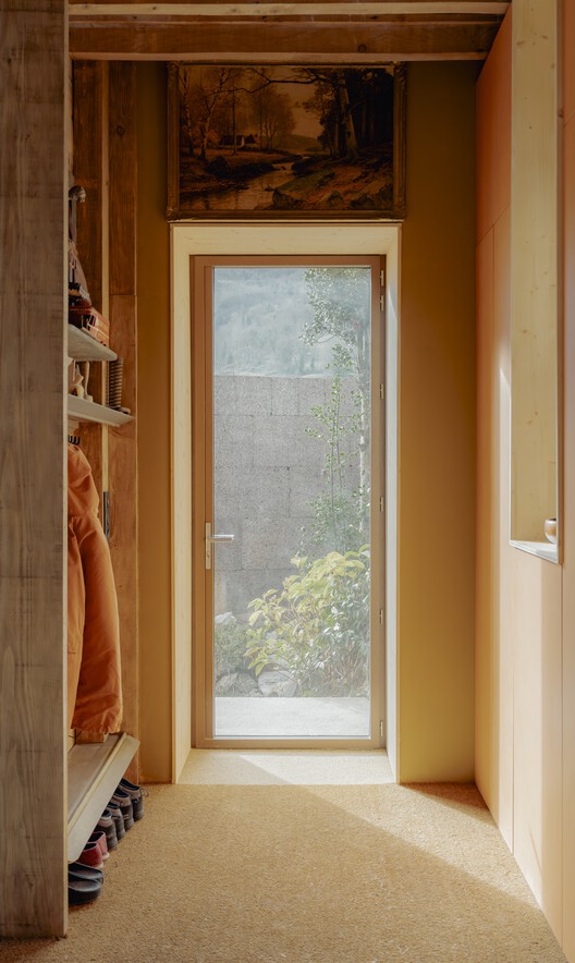 LARUNS / Mesnil Architectures - Interior Photography, Wood, Door