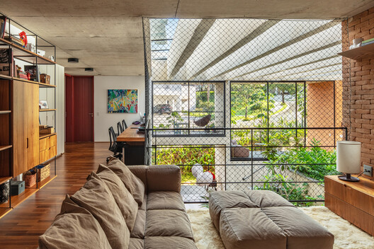 Casa TG / Obra Arquitetos - Interior Photography, Living Room, Sofa, Chair
