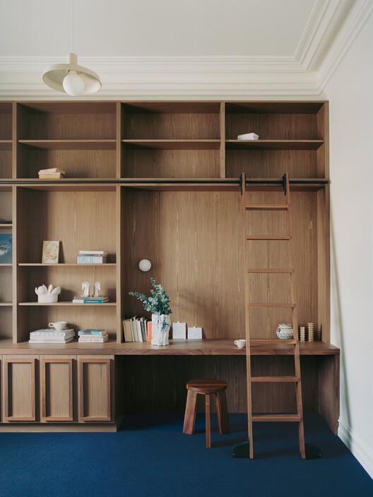Ramsden House / James Harbard Architects - Interior Photography, Closet, Shelving, Wood, Lighting