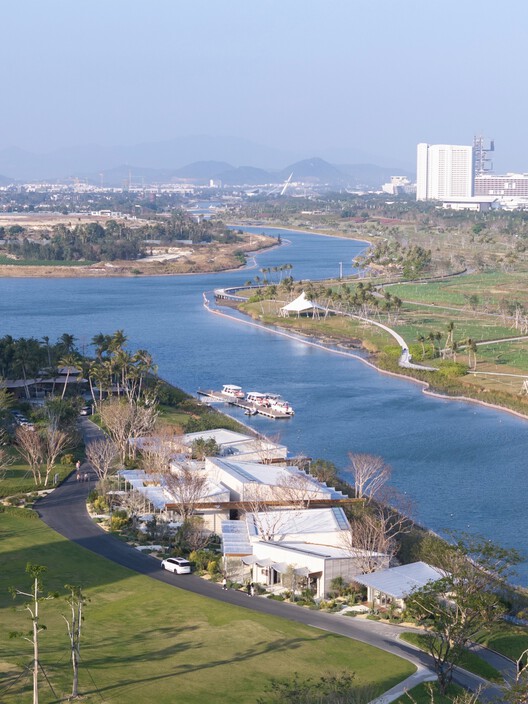 Sanya CR Land Haitang Bay Waterfront Center / Vari Architects - Exterior Photography, Waterfront, Aerial View Photography, Coast