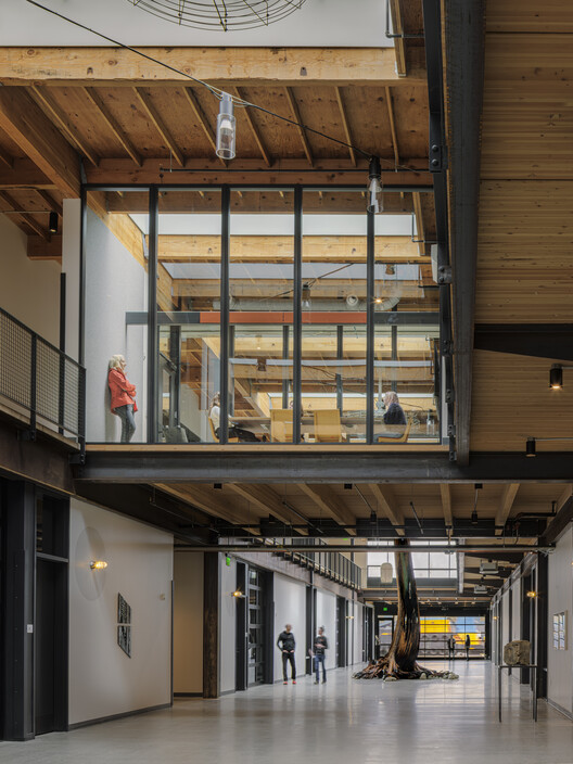 West Canal Yards / Graham Baba Architects - Interior Photography, Wood, Lighting, Glass, Beam