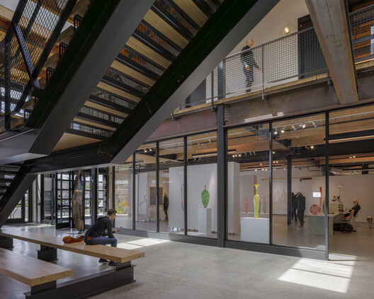 West Canal Yards / Graham Baba Architects - Interior Photography, Glass