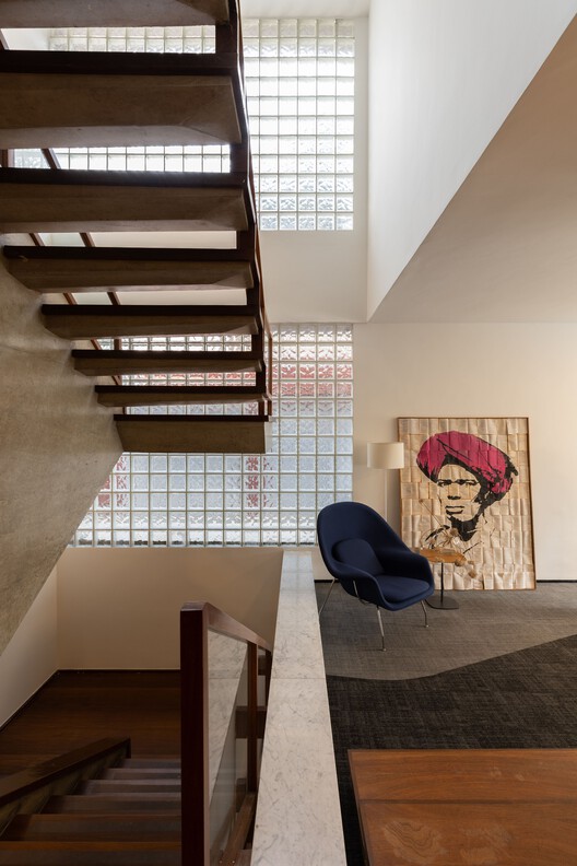 Escritório Gondim Albuquerque Negreiros ADV / StudioVA Arquitetos - Fotografia de Interiores, Escada, Madeira