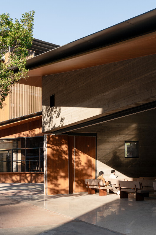 Xutian Village Community Center / line+ studio - Interior Photography, Concrete