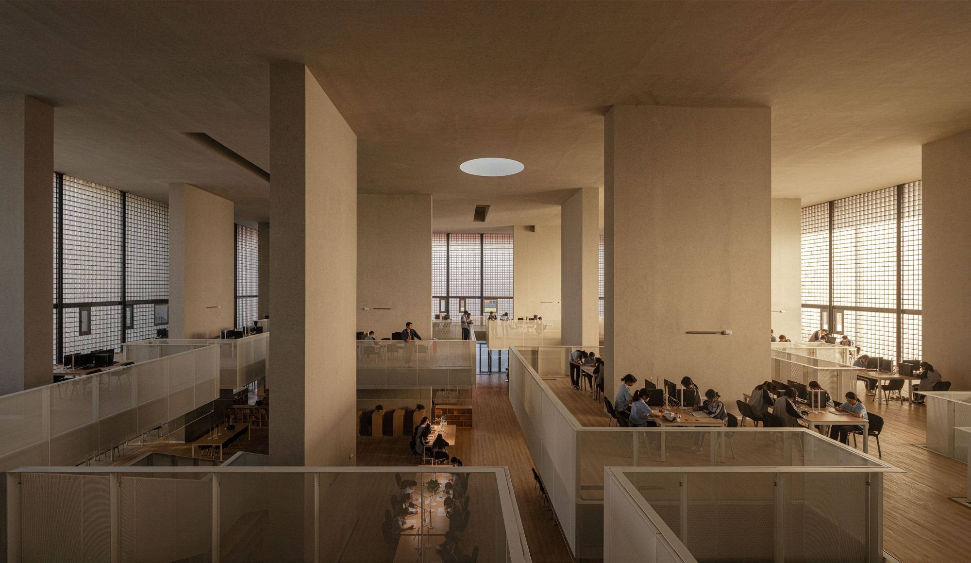 Gallery of Kunshan Jinxi Senior High School / Atelier Deshaus - 12