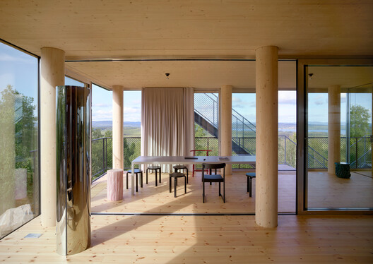 25 Columns / OFFICE Kersten Geers David Van Severen - Interior Photography, Wood, Column, Beam