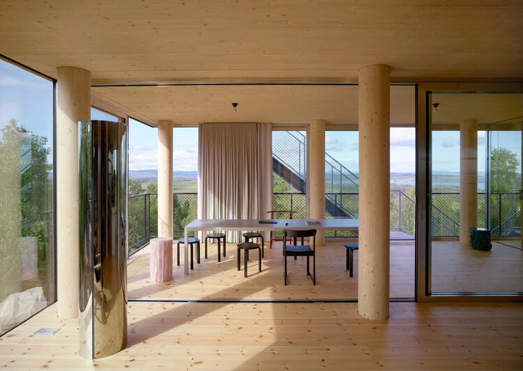 25 Columns / OFFICE Kersten Geers David Van Severen - Interior Photography, Wood, Column, Beam