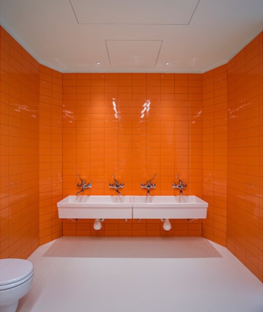 Noah's Ark Nursery School / C+S Architects - Interior Photography, Bathroom, Sink