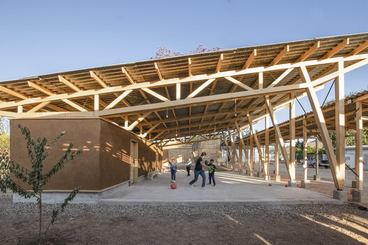 Centro de Cultura e Ecologia Quiané – Fase 2 / Universidade de Ciências Aplicadas de Munique + Frente por la Defensa de la Tierra + Comunidade de Santa Catarina Quiané + CAMPO + Atarraya Taller de Arquitectura - Imagem 4 de 30