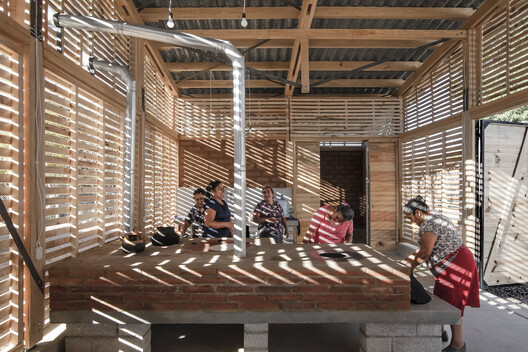 Centro de Cultura e Ecologia Quiané – Fase 2 / Universidade de Ciências Aplicadas de Munique + Frente por la Defensa de la Tierra + Comunidade de Santa Catarina Quiané + CAMPO + Atarraya Taller de Arquitectura - Fotografia de Interiores, Madeira
