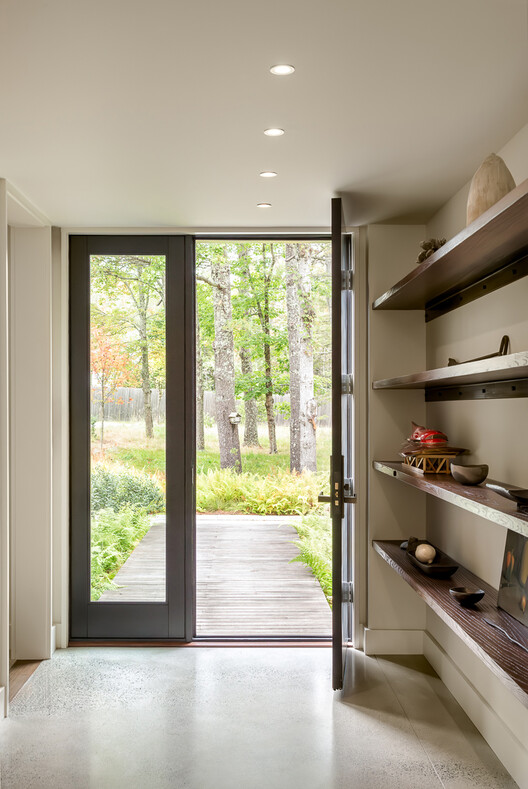 House at Town's Edge / ElliottArchitects - Interior Photography, Kitchen, Wood, Door, Lighting, Glass
