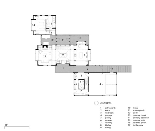 Farmhouse in a Meadow / ElliottArchitects - Image 24 of 26