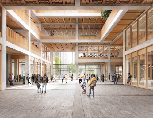 MVRDV Obtains Construction Permit for Low-Carbon Mixed-Use Tour & Taxis Towers in Brussels - Image 11 of 42