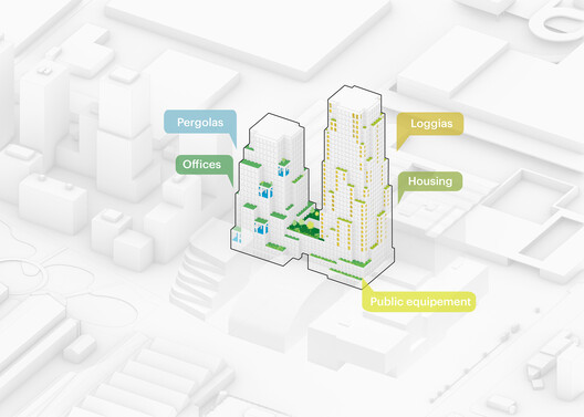 MVRDV Obtains Construction Permit for Low-Carbon Mixed-Use Tour & Taxis Towers in Brussels - Image 23 of 42