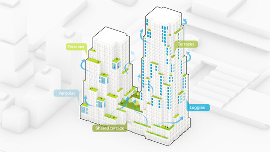 MVRDV Obtains Construction Permit for Low-Carbon Mixed-Use Tour & Taxis Towers in Brussels - Image 35 of 42