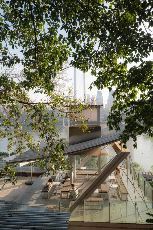 Mountain Alley Rooftop Teahouse Pavilions / RY+P architects - Exterior Photography, Wood