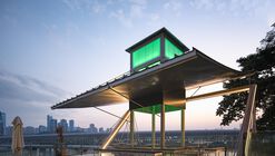 Mountain Alley Rooftop Teahouse Pavilions / RY+P architects