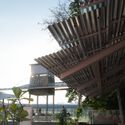 Mountain Alley Rooftop Teahouse Pavilions / RY+P architects - Exterior Photography, Pavilion, Balcony