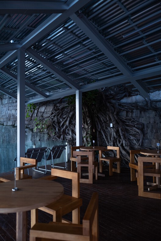 Mountain Alley Rooftop Teahouse Pavilions / RY+P architects - Exterior Photography, Chair