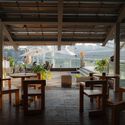 Mountain Alley Rooftop Teahouse Pavilions / RY+P architects - Interior Photography, Pavilion, Chair