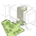 Henning Larsen Reveals Designs for Residential Tower Adjacent to Daan Park in Taipei - Image 4 of 4