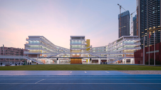 Shenzhen Longhua Foreign Languages School (Fucheng Campus) / Z&Z STUDIO Shenzhen Longhua Foreign Languages School (Fucheng Campus) / Z&Z STUDIO - Exterior Photography