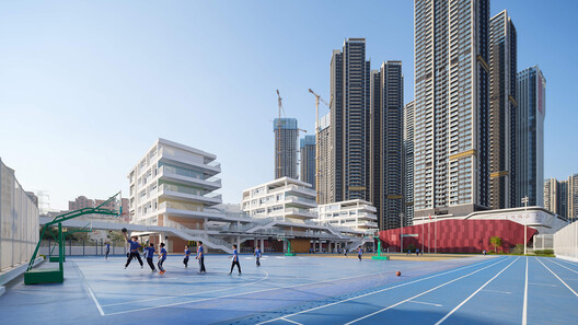 Shenzhen Longhua Foreign Languages School (Fucheng Campus) / Z&Z STUDIO Shenzhen Longhua Foreign Languages School (Fucheng Campus) / Z&Z STUDIO - Image 3 of 39