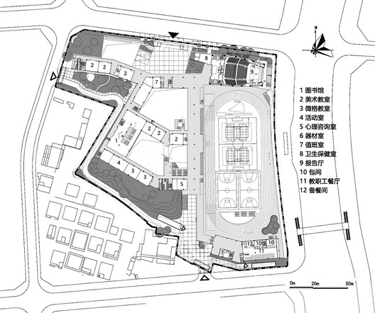 Shenzhen Longhua Foreign Languages School (Fucheng Campus) / Z&Z STUDIO Shenzhen Longhua Foreign Languages School (Fucheng Campus) / Z&Z STUDIO - Image 31 of 39