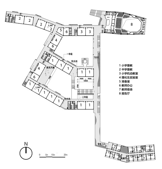 Shenzhen Longhua Foreign Languages School (Fucheng Campus) / Z&Z STUDIO Shenzhen Longhua Foreign Languages School (Fucheng Campus) / Z&Z STUDIO - Image 33 of 39
