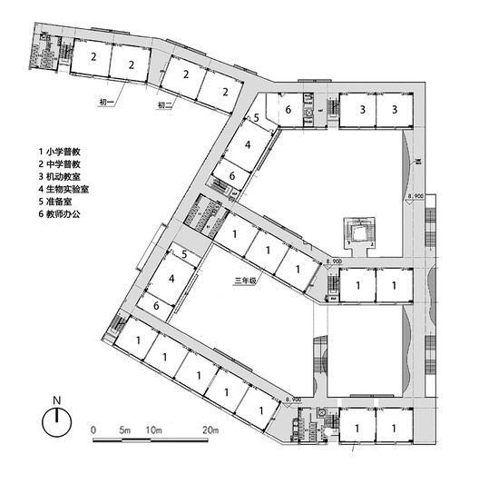 Shenzhen Longhua Foreign Languages School (Fucheng Campus) / Z&Z STUDIO Shenzhen Longhua Foreign Languages School (Fucheng Campus) / Z&Z STUDIO - Image 35 of 39