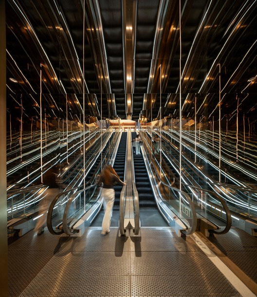 Xintiandi Dongtaili Mall / Kokaistudios Xintiandi Dongtaili Mall / Kokaistudios - Interior Photography, Lighting, Stairs, Steel