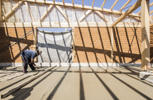 Quiané Center for Culture and Ecology – Phase I / Universidad de Ciencias Aplicadas de Múnich + Frente por la Defensa de la Tierra + Comunidad de Santa Catarina Quiané + CAMPO - Interior Photography, Wood, Beam