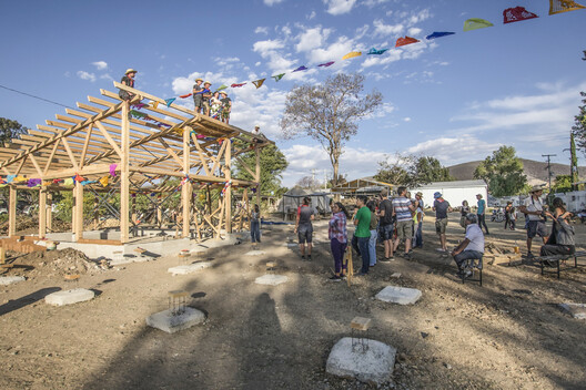 Quiané Center for Culture and Ecology – Phase I / Universidad de Ciencias Aplicadas de Múnich + Frente por la Defensa de la Tierra + Comunidad de Santa Catarina Quiané + CAMPO - Exterior Photography