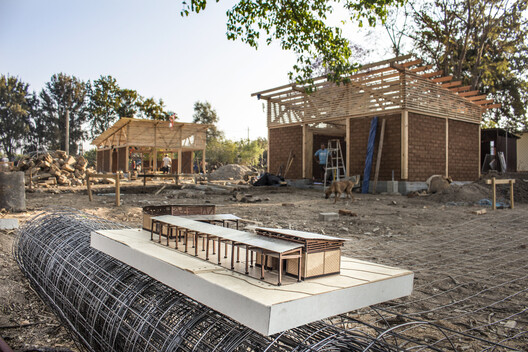 Quiané Center for Culture and Ecology – Phase I / Universidad de Ciencias Aplicadas de Múnich + Frente por la Defensa de la Tierra + Comunidad de Santa Catarina Quiané + CAMPO - Exterior Photography, Wood