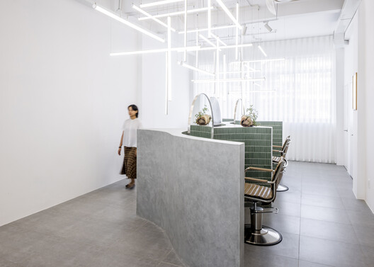 SONO Salon / Inrestudio - Interior Photography, Kitchen, Lighting, Chair