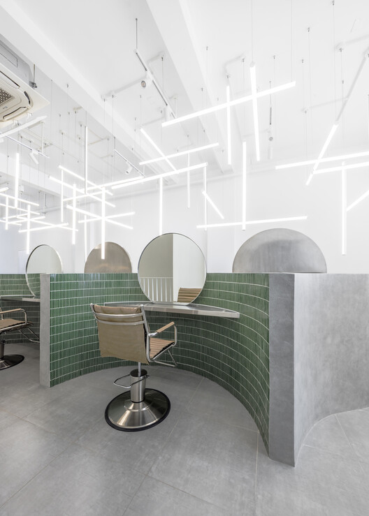 SONO Salon / Inrestudio - Interior Photography, Lighting, Glass