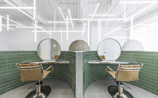 SONO Salon / Inrestudio - Interior Photography, Glass, Chair