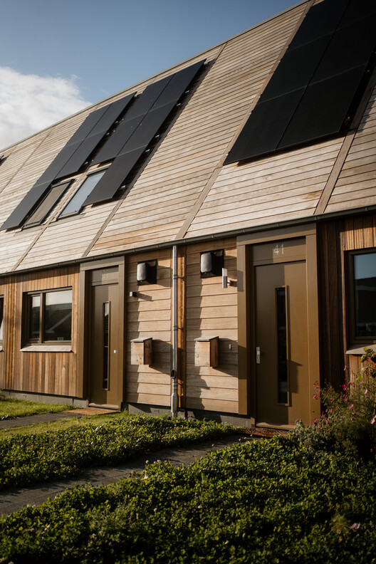 ORGA Completes Carbon-Negative Biobased Housing Prototype in Marknesse, Netherlands - Image 6 of 11