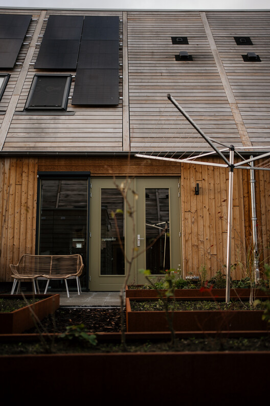 ORGA Completes Carbon-Negative Biobased Housing Prototype in Marknesse, Netherlands - Image 10 of 11