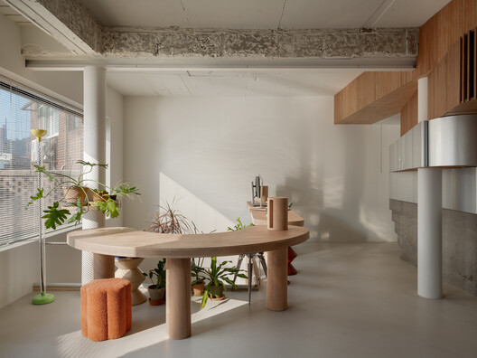 Reinterpreting a 50-Year-Old Building in Myeongnyun-dong / sukchulmok + BRBB Architects - Interior Photography, Dining room, Wood