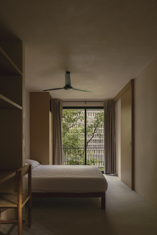 Casa Selva - Housing for Hospitality Workers / anonimous + g3arquitectos + Jesús Vassallo Casa Selva - Housing for Hospitality Workers / anonimous + g3arquitectos + Jesús Vassallo - Interior Photography, Bedroom